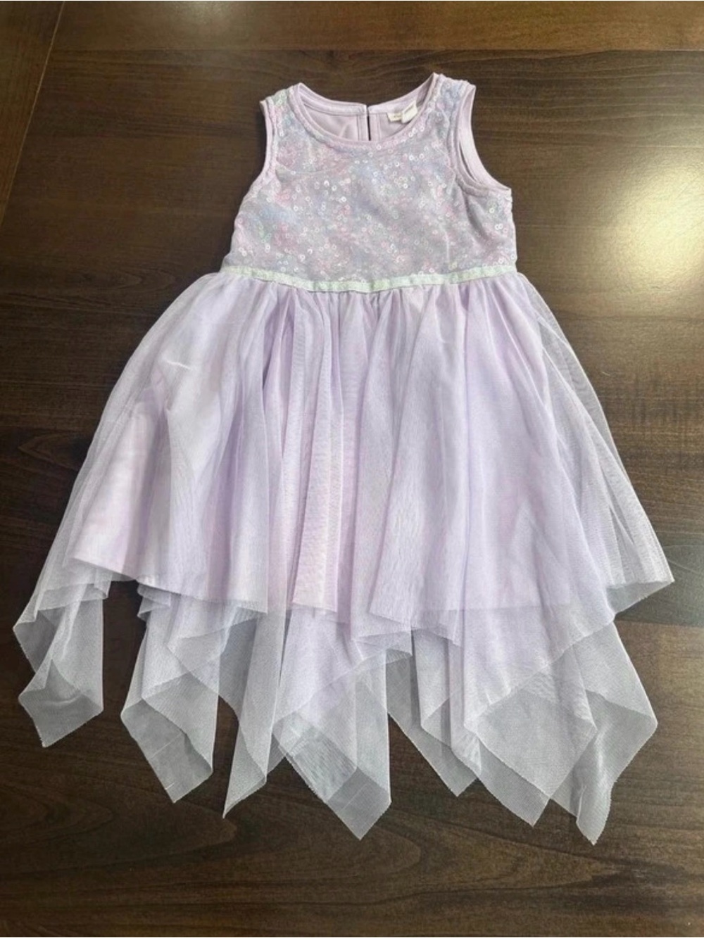 Cat & Jack Lavender Layered Tulle Fairy Costume Dress